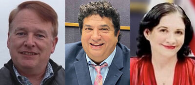  John Caron, Dave Rubello and Candice Rusie 