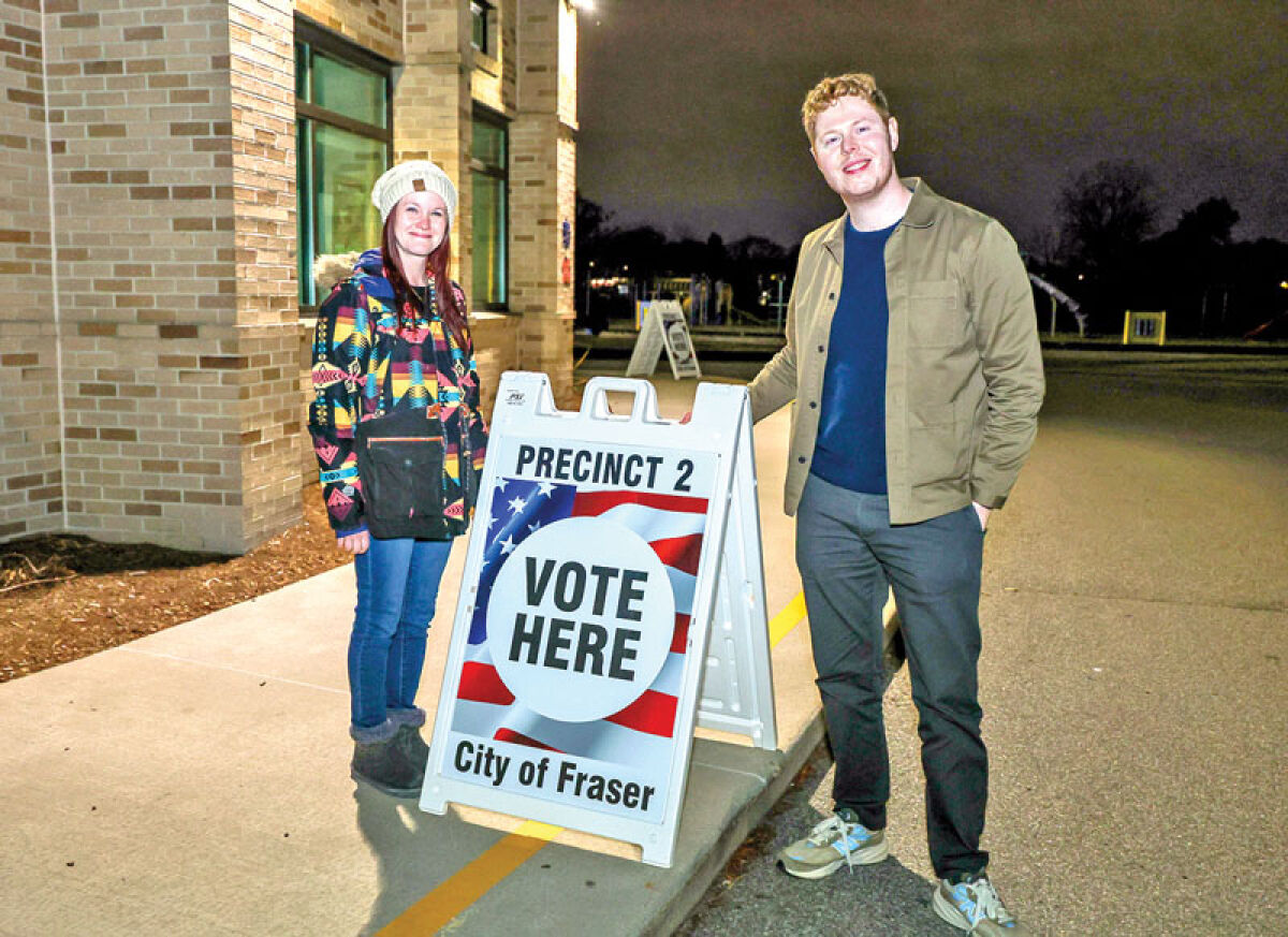  Crystal Fletcher and George-Michael Higgins along with incumbent Patrick O’Dell were elected to the Fraser City Council on Nov. 4. 