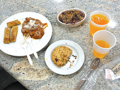  The students made a variety of meals Oct. 29. 