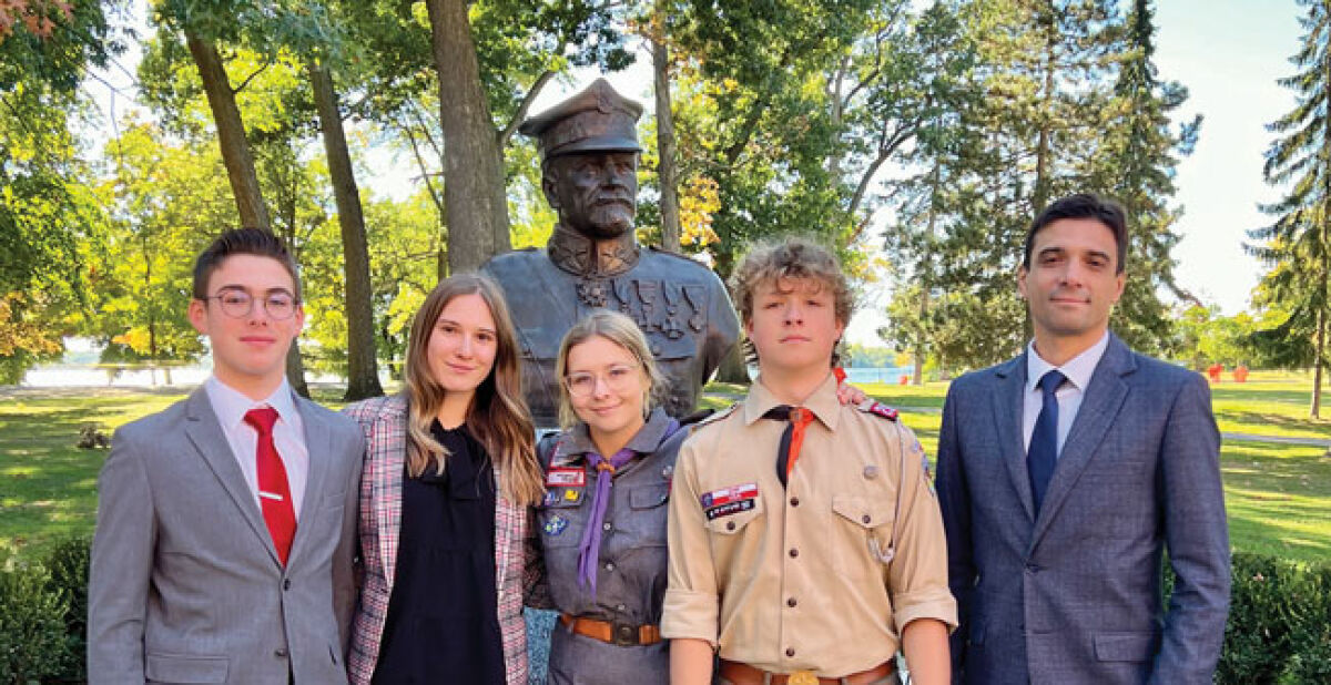  The Polish Institute of Culture and Research at Orchard Lake Schools recently held an official dedication of the General Józef Haller Monument on the campus of Orchard Lake Schools. 