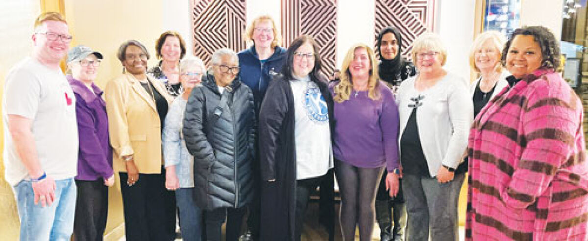  The Kiwanis Club of Sterling Heights Community, which was formally chartered on Sept. 23 in Dodge Park. 