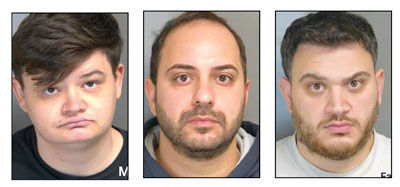  LEFT: Mark Gojcaj. CENTER: Martino Abed. RIGHT: Fabio Asmar. 