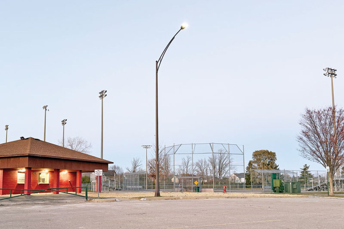  The cricket field at Boulan Park in Troy continues to see updates before the upcoming spring season. 