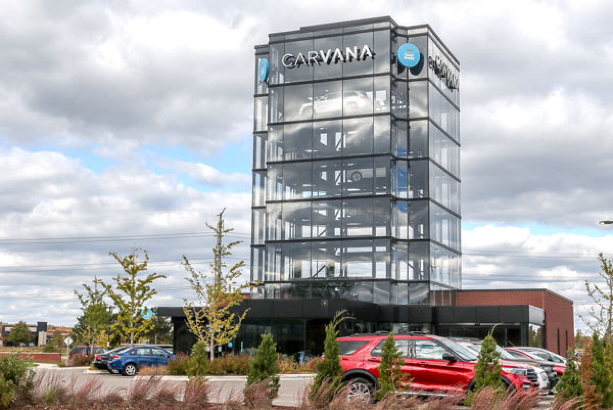  The Michigan Department of State on Oct. 7 suspended the license of the Carvana in Novi, located at 26890 Adell Center Drive, for alleged violations of the Michigan Vehicle Code. A Carvana spokesperson called the allegations “baseless and reckless.” 