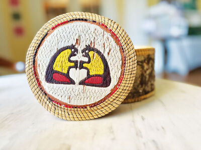  A basket made by Maime Migwans, which will be featured in  “Celebrating Birmingham History: It’s Everywhere!” 