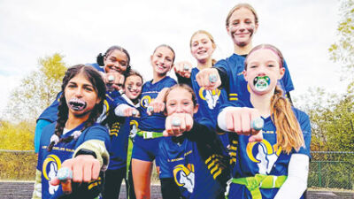  Girls flag football team comes together to win league title 