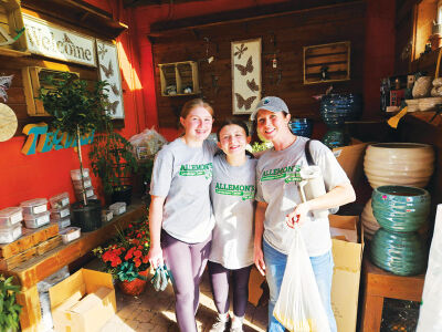  Fourth- and fifth-generation Allemons at work at Allemon’s Landscape Center on Mack Avenue in Detroit.  
