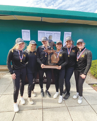  Farmington Hills Mercy golf took first place at the Michigan High School Athletic Association Division Two State Finals on Oct. 15 at Michigan State University’s Forest Akers West. 