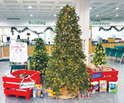 Shelby Township is collecting items for Samaritan House through its annual Giving Tree program. 