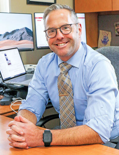  Joe Gacioch poses for a photo Oct. 23, 2024, shortly before leaving Ferndale to become Royal Oak’s city manager. 