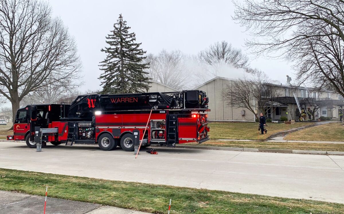  On Dec. 2, Warren firefighters responded to a report of a fire in the City Center Square apartments, near 13 Mile Road and Van Dyke Avenue. 