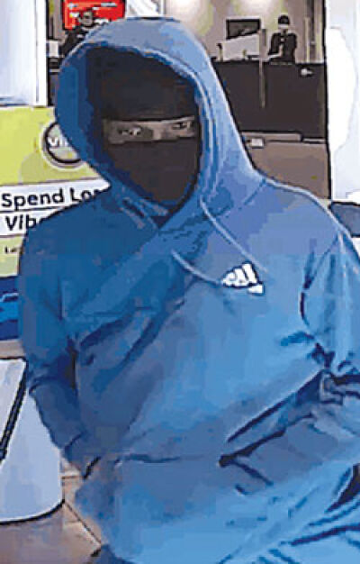  Troy resident Eddie Flint, 29, was arrested for allegedly committing four bank robberies in the cities of Troy, Royal Oak and Berkley. The image here is from the Oct. 3 Berkley robbery. 