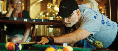  Billiards is increasing in popularity among the 50-and-older crowd, according to the Michigan Senior Olympics. 