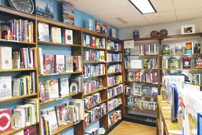  The Friends Shop holds a wide variety of books for sale. 
