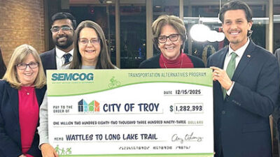  Troy receives $1.28 million in funding for trail project 